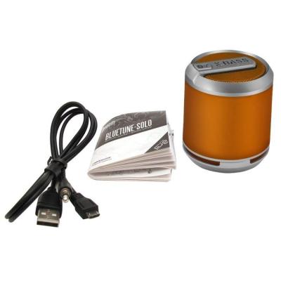 Divoom Speaker Bluetooth with Microphone Bluetune Solo - Orange