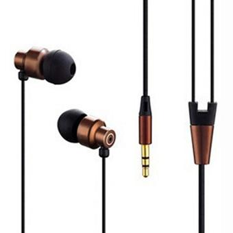 Earbuds Super Bass Stereo for iPhone 67 (Coffee)  