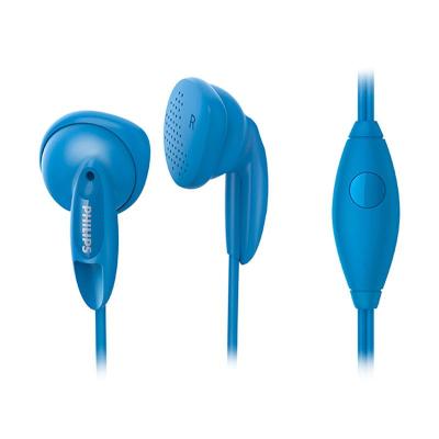 Earphone Philips With Microphone She 1355 Biru