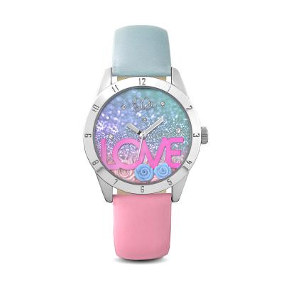 Elle Girl GW40130S01X Blue Pink Jam Tangan Wanita