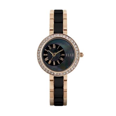 Elle Time EL20269B07N Ceramic-Stainless Rosegold Jam Tangan Wanita