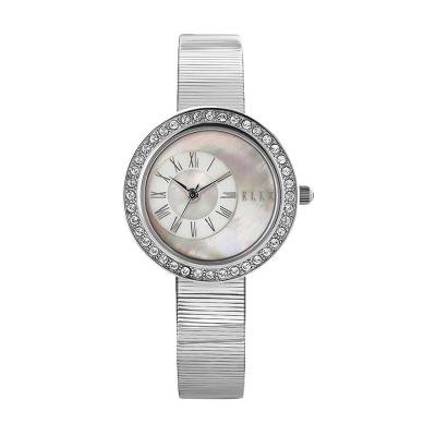 Elle Time EL20269B10N MESH Silver Jam Tangan Wanita