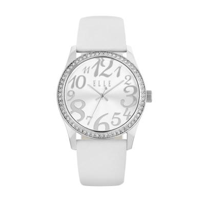 Elle Time EL20312S05C Leather White Jam Tangan Wanita