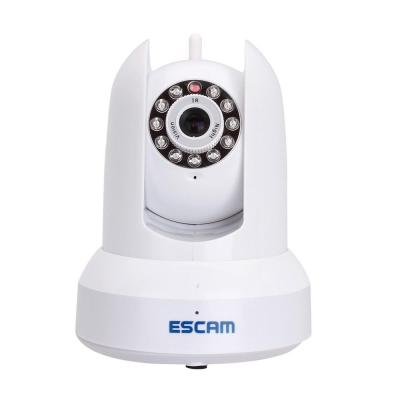 Escam Cat QF300 Wireless IP Camera CCTV for Android and iOS 1/4 Inch CMOS - Putih