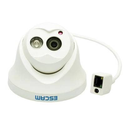 Escam Owl QD100 Waterproof Bullet IP Camera CCTV 1/4 Inch 1MP CMOS 720P - Putih