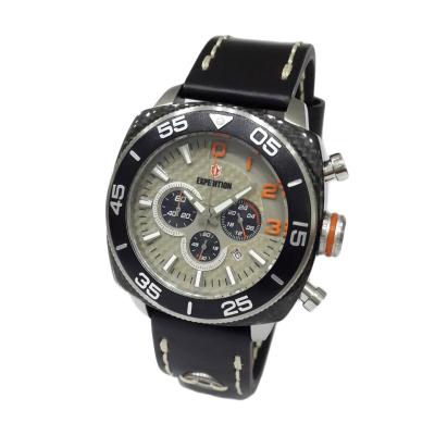 Expedition E6642 Black Grey Jam Tangan Pria