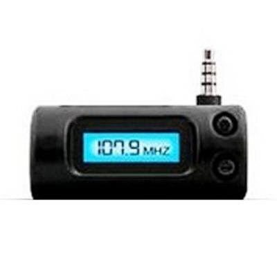 FM Transmitter 3.5mm Jack Plug with Car Charger for Smartphone - BEL-030-M - Hitam