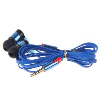 FSH 3.5mm Headset In-Ear Earbuds Headset for Samsung iPhone HTC (Blue) (Intl)  