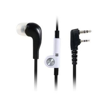 FSH In Ear Earphone With Flat Cable For Walkie Talkie (Black) (Intl)  