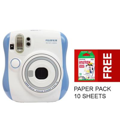 FUJIFILM INSTAX MINI 25s Free Paper Pack - Blue