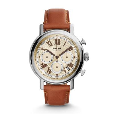 Fossil Buchanan Chronograph FS5117 Silver Jam Tangan Pria