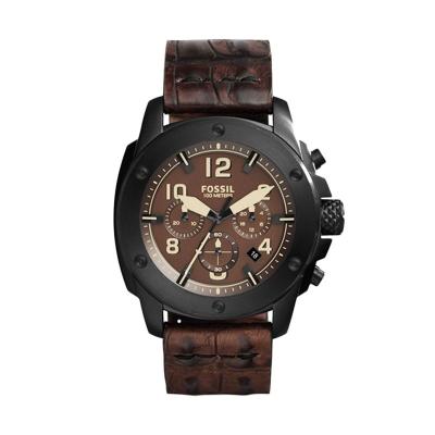 Fossil FS 5095 Black Brown Jam Tangan Pria