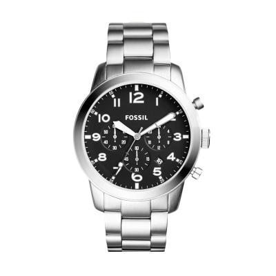 Fossil FS5141 Stainless Steel Jam Tangan Pria - Hitam