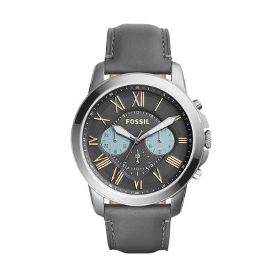 Fossil Grant FS5183 Jam Tangan Pria - Smoke Silver