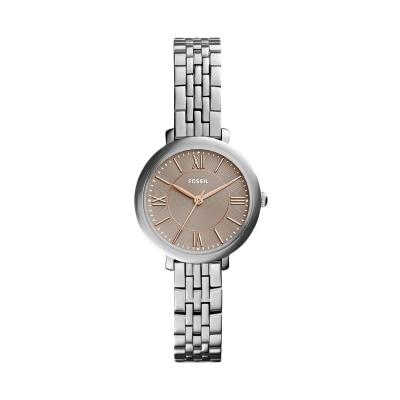 Fossil Jacqueline ES3846 Silver Jam Tangan Wanita