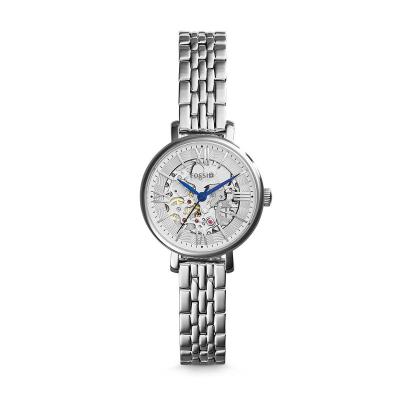 Fossil Jacqueline ME3071 Silver Jam Tangan Wanita