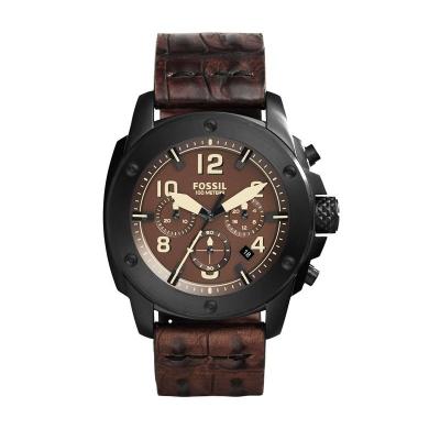 Fossil Machine FS5095 Black Jam Tangan Pria