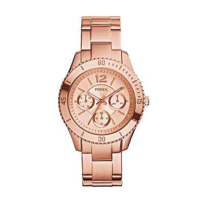 Fossil Stella Multifunction ES3815 Jam Tangan Wanita - Rose Gold Tone