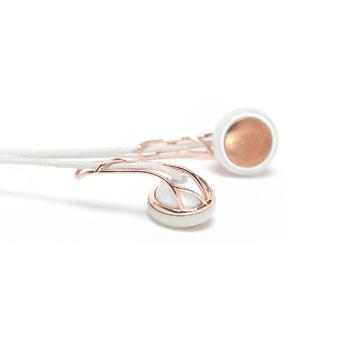 Frends Ella R/W In-Ear Headphones (Gold/White)  