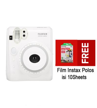 Fujifilm Instax Mini 50S - Putih Free 1Pack Film instax mini isi 10 Mini 50s