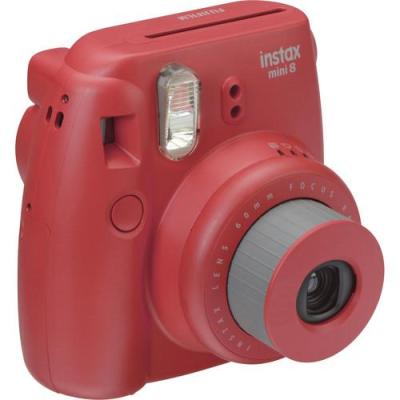 Fujifilm Instax Mini 8 Camera - Raspberry