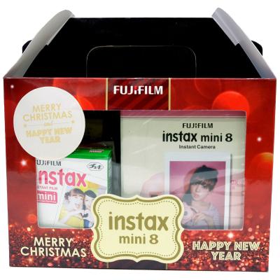 Fujifilm Instax Mini 8 Pink [Special Package Natal]