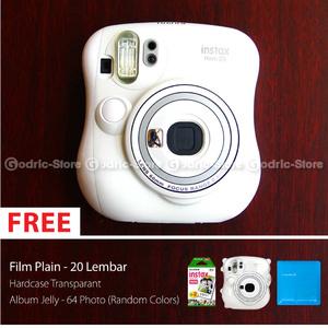 Fujifilm Kamera Polaroid Instax Mini 25 Putih + Free Gift