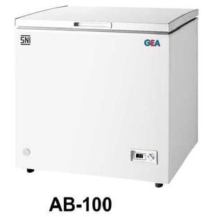 GEA AB-100 Chest Freezer / Box Lemari Pendingin / Freezer Box - PUTIH