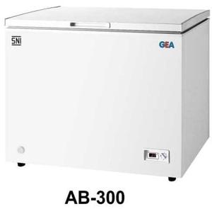 GEA AB-300 Chest Freezer / Box Lemari Pendingin / Freezer Box - PUTIH