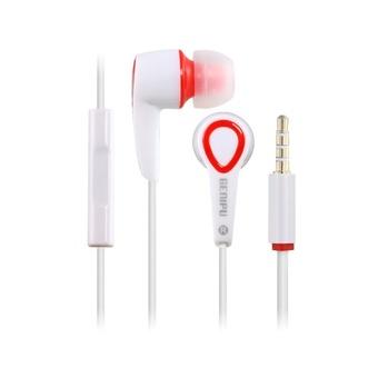 GENIPU GNP-101 3.5 mm In-ear Earphones with 1.2 m Cable for Samsung HTC Apple Nokia (White)  