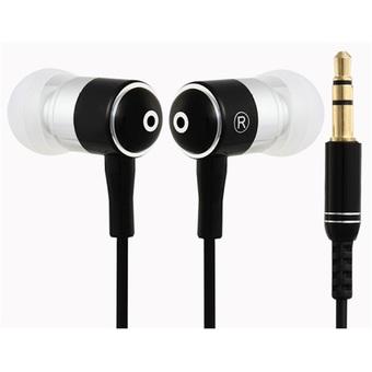 GENIPU GNP-58 3.5mm Plug In-ear Stereo Sound Metal Earphones Black  