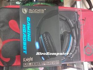 Gaming Headset Sades 907 Knight