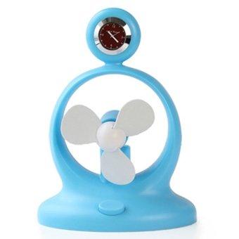 Generic USB Battery Dual Use Time Machine Fan (Blue)  