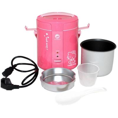 Godzu GRC-168PK Mini Portable Rice Cooker Smart Cooking New Life-Style - Pink