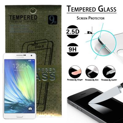 Golden Tempered Glass for Samsung Galaxy A8 (A800)