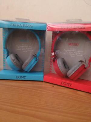 HEADPHONE/HEADSET SONY XB337