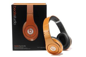 HEADPHONE STUDIO ORANGE HEADSET OEM AA++ MONSTER BEATS BY DR DRE