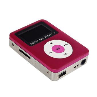 HKS USB Digital MP3 Player LCD Screen Support 32 GB Micro SD/ TF/ Card (Pink) (Intl)  