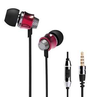 HS301 Stereo Earphone Red  