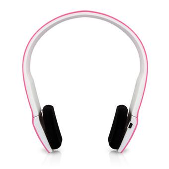 Head-mounted with Noise Isolation Subwoofer 2.0 Bluetooth Wireless Headset (Pink) (Intl)  