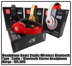 Headphone Beats Studio Wireless Bluetooth