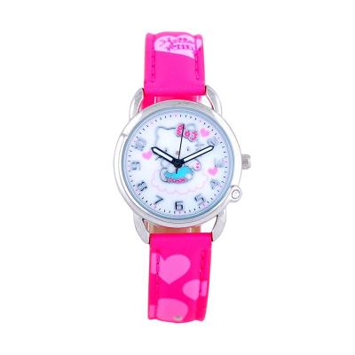 Hello KItty Kids Watch HKFR1004-06A Pink Jam Tangan Wanita