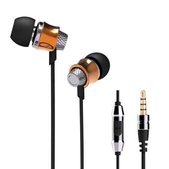 High-quality Dostyle HS301 Stereo In-Ear EarPhone HeadPhones Gold  