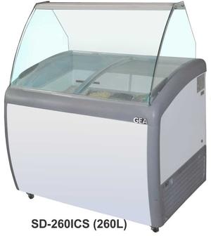 ICE CREAM SCOOPING CABINET/STATIC COOLING (SD-260ICS)