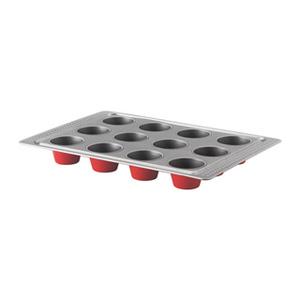 IKEA DROMMAR Tempat muffin - Muffin pan, merah 39x27cm