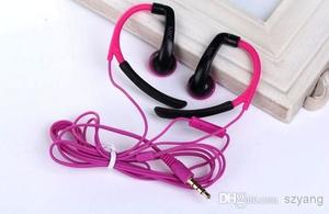 Ienjoy IN-042 Earphone / Earhook / Headset in Line Mic - Pink