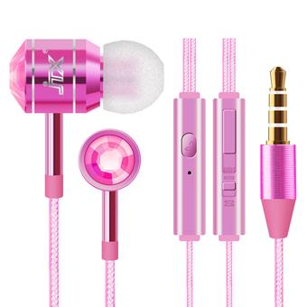 J555 In-Ear Headphones with Mic (Pink) (Intl)  