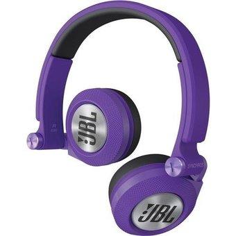 JBL E30 On-Ear 30mm Driver Stereo Headphone with Mic - (Purple)  