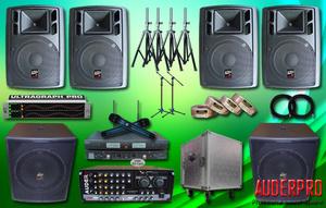 JUAL PAKET SOUND SYSTEM MULTIMEDIA AUDIO AUDERPRO DENGAN HARGA BAGUS