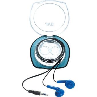 JVC Ear Bud HA-F10C Earphone with Carrying Case - Biru  